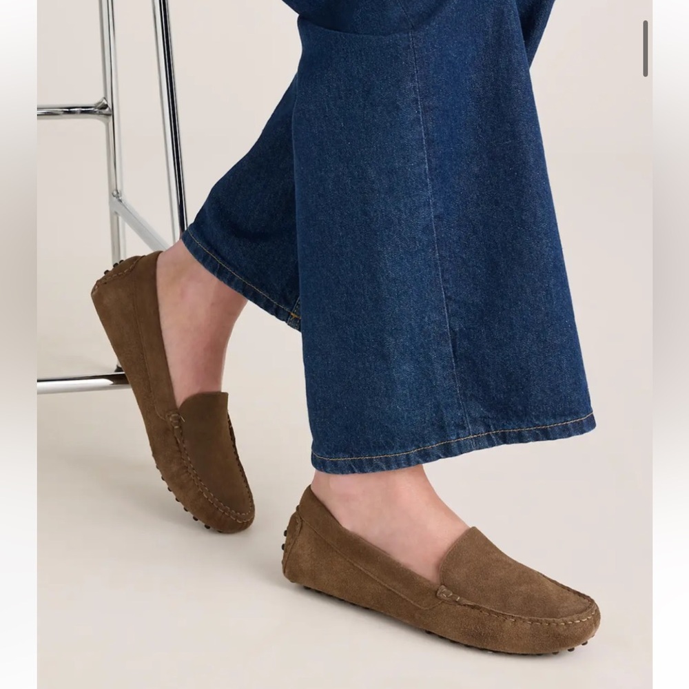 Quince 100% Suede Driver Loafer (shoe16)